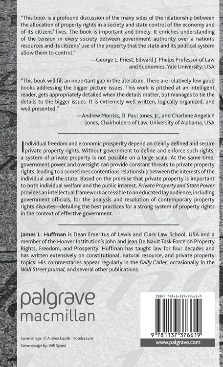 Produktbild: Private Property and State Power