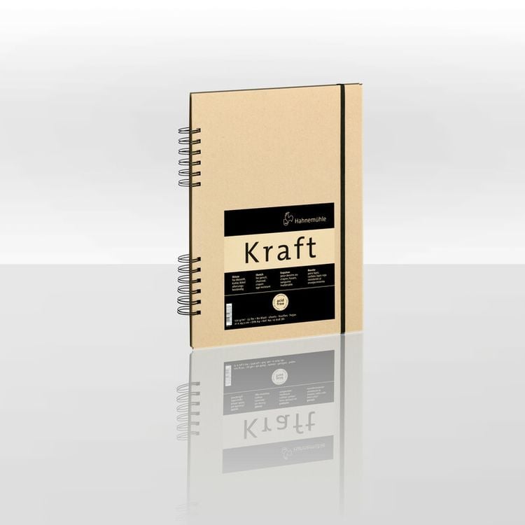 Produktbild: Hahnem&uuml;hle Papier Kraftpapier Skizzenbuch, DIN A 4, 120 g/m&sup2;