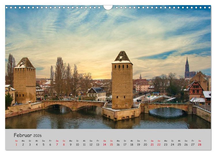 Produktbild: Region Elsass und Vogesen (Wandkalender 2026 DIN A3 quer), CALVENDO Monatskalender