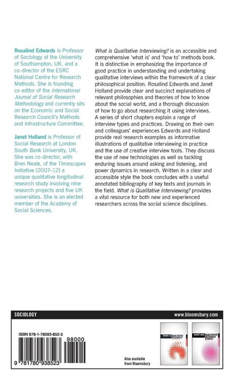 Produktbild: What is Qualitative Interviewing?