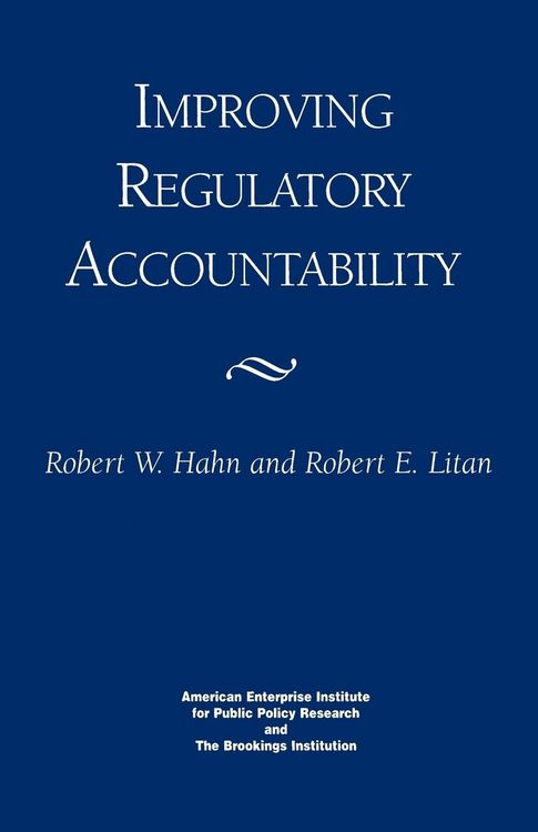 Produktbild: Improving Regulatory Accountability