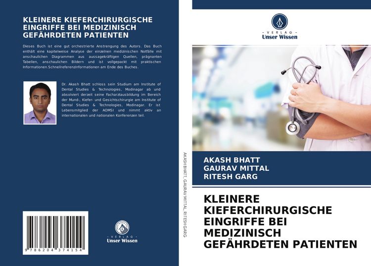 Produktbild: Kleinere Kieferchirurgische Eingriffe bei Medizinisch Gef&auml;hrdeten Patienten