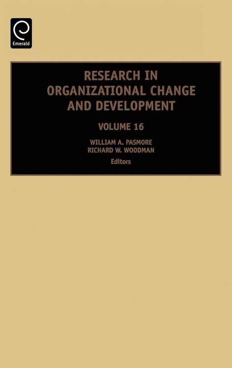 Produktbild: Research in Organizational Change and Development