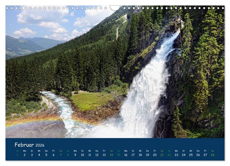 Produktbild: Bergwelt Hohe Tauern - Wandergenuss in alpiner Landschaft (Wandkalender 2026 DIN A3 quer), CALVENDO Monatskalender