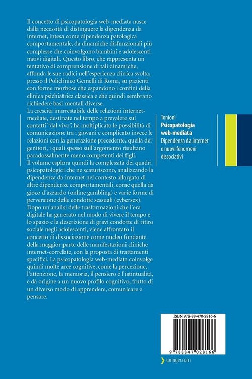 Produktbild: Psicopatologia web-mediata