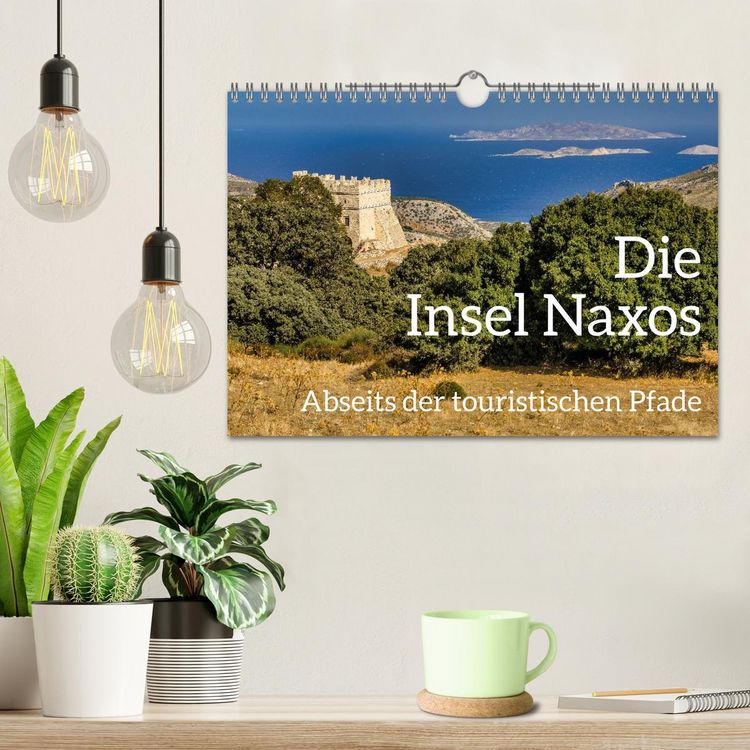 Produktbild: Die Insel Naxos - Abseits der touristischen Pfade (Wandkalender 2026 DIN A4 quer), CALVENDO Monatskalender