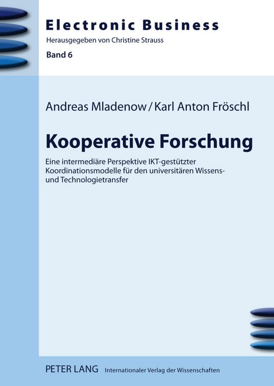 Produktbild: Mladenow, A: Kooperative Forschung