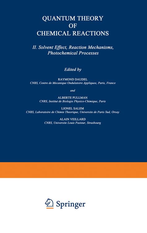 Produktbild: Quantum Theory of Chemical Reactions