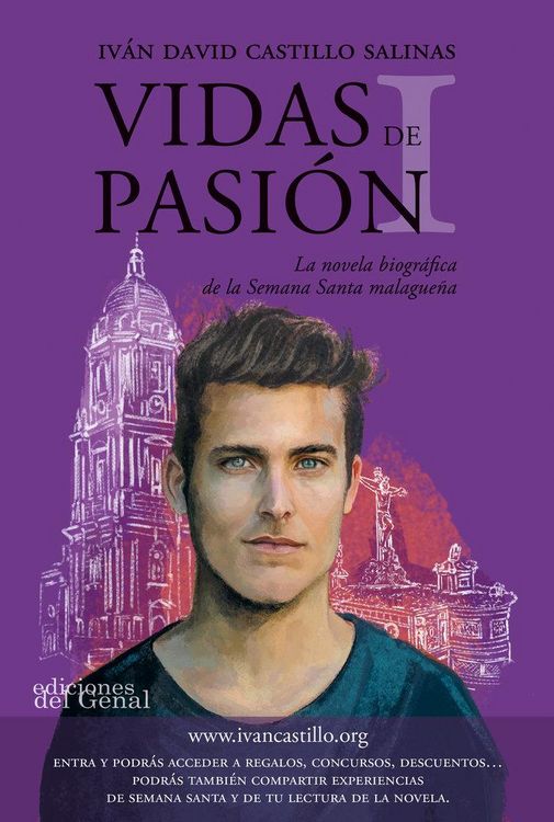 Produktbild: Vidas de pasi&oacute;n : la novela biogr&aacute;fica de la Semana Santa malague&ntilde;a