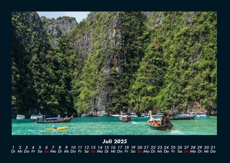 Produktbild: Urlaubsgef&uuml;hle 2025 Fotokalender DIN A4