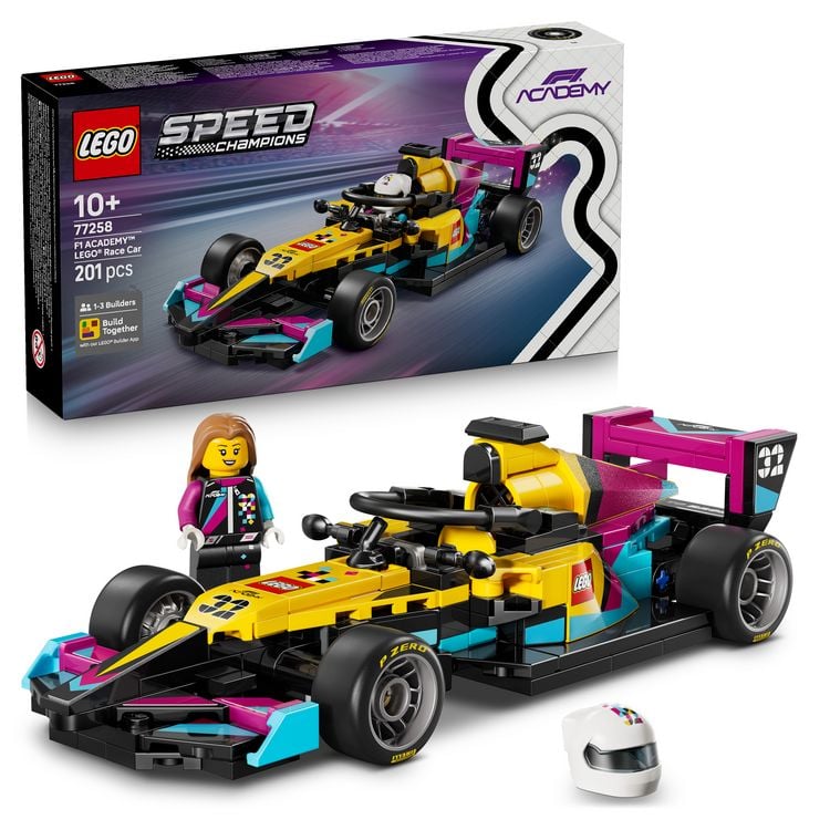 Produktbild: LEGO Speed Champions 77258 F1 ACADEMY LEGO Rennwagen, Modellauto