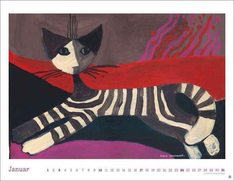 Produktbild: Rosina Wachtmeister Posterkalender 2027