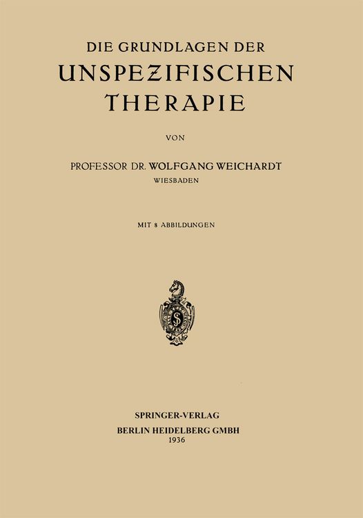 Produktbild: Die Grundlagen der Unspezifischen Therapie
