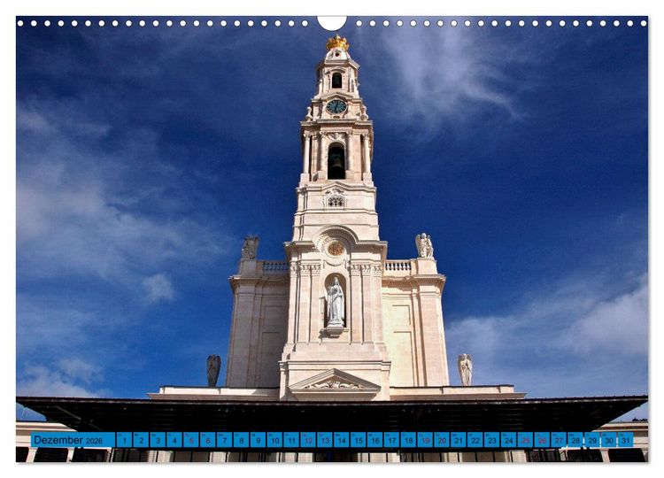 Produktbild: Wallfahrt nach Fatima (Wandkalender 2026 DIN A3 quer), CALVENDO Monatskalender