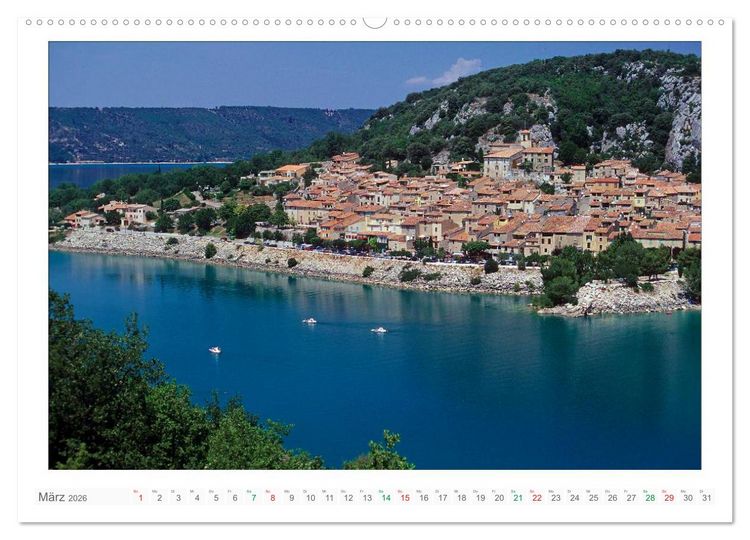 Produktbild: Farbenfrohe Provence (Wandkalender 2026 DIN A2 quer), CALVENDO Monatskalender