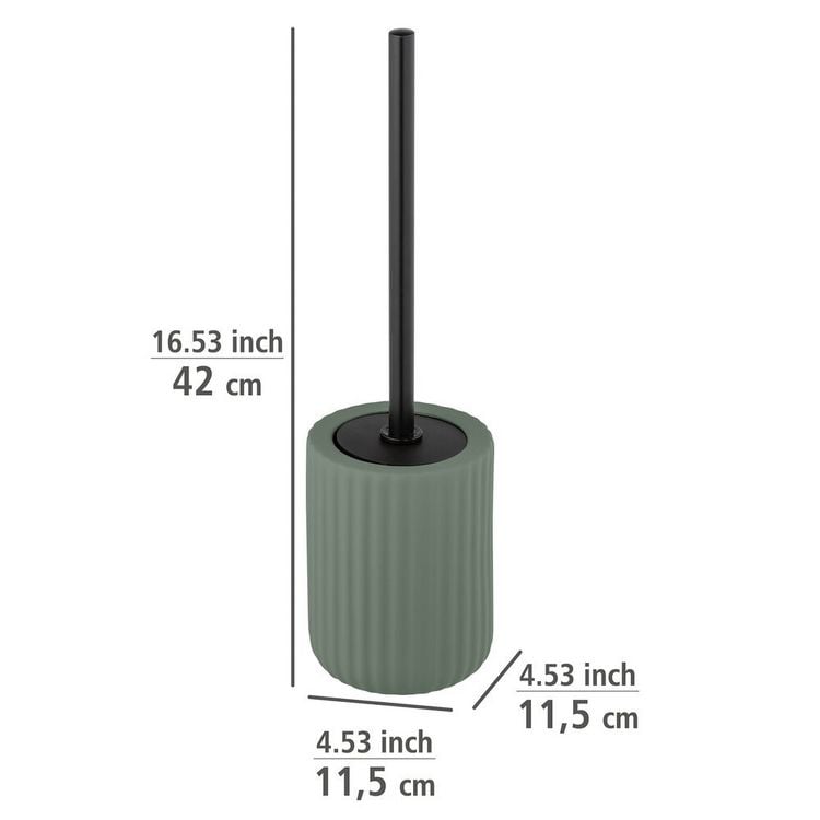 Produktbild: Keramik WC-Garnitur Mod. Belluno Gr&uuml;n, mit Soft-Touch Oberfl&auml;che