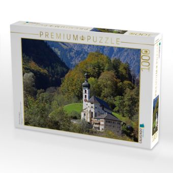 Produktbild: CALVENDO Puzzle Pfarrkirche Tschagguns | 1000 Teile Lege-Gr&ouml;&szlig;e 64x48cm Foto-Puzzle f&uuml;r gl&uuml;ckliche Stunden