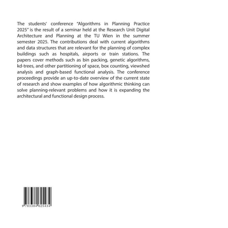 Produktbild: ALGOPLANA Conference 2025