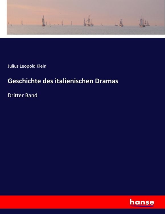 Produktbild: Geschichte des italienischen Dramas