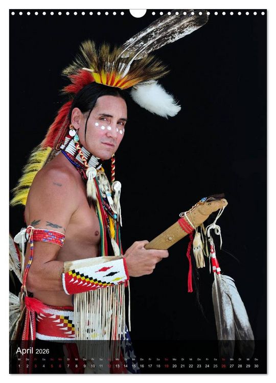 Produktbild: Indianer, Portrait Collection 1 (Wandkalender 2026 DIN A3 hoch), CALVENDO Monatskalender