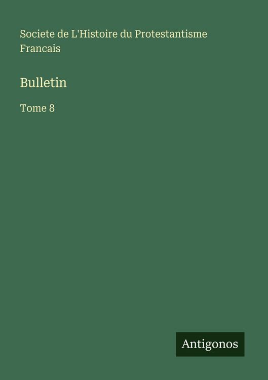 Produktbild: Bulletin