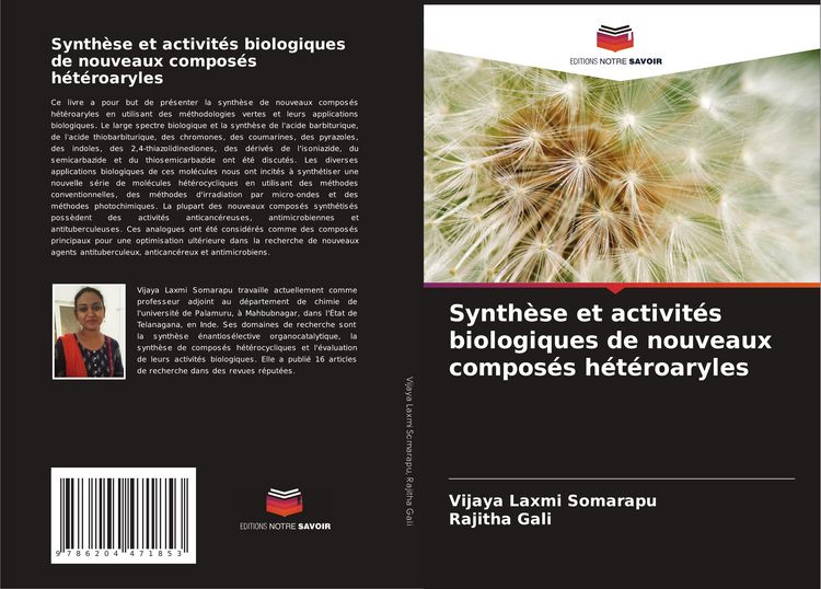 Produktbild: Synth&egrave;se et activit&eacute;s biologiques de nouveaux compos&eacute;s h&eacute;t&eacute;roaryles