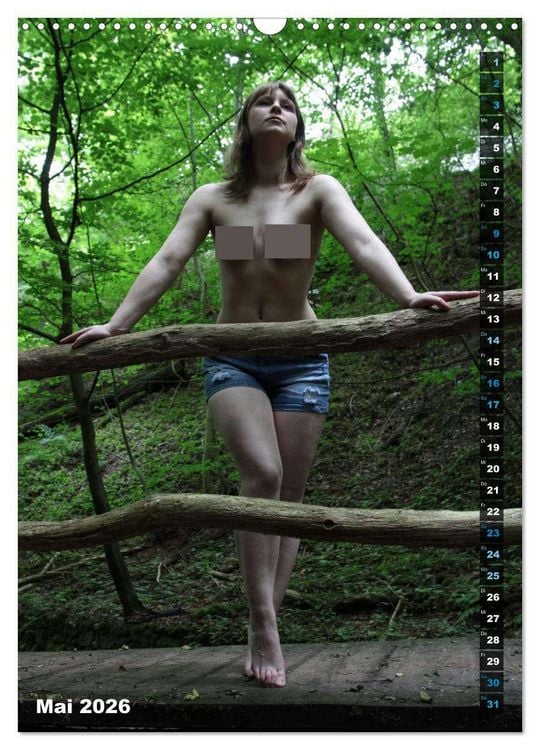 Produktbild: Nackte Freiheit (Wandkalender 2026 DIN A3 hoch), CALVENDO Monatskalender