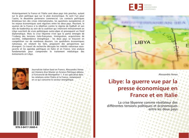 Produktbild: Libye: la guerre vue par la presse &eacute;conomique en France et en Italie
