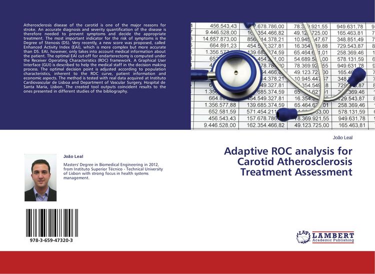 Produktbild: Adaptive ROC analysis for Carotid Atherosclerosis Treatment Assessment