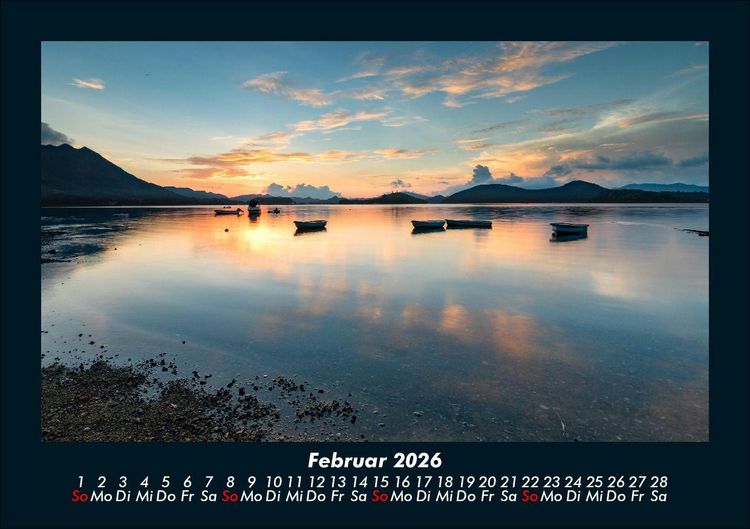 Produktbild: Boote und Segelschiffe 2026 Fotokalender DIN A5