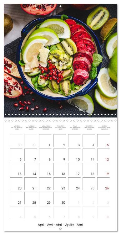Produktbild: Healthy Bowls - Good Food (Wall Calendar 2026 12 &times; 12 Inch) CALVENDO 12 Month Wall Calendar