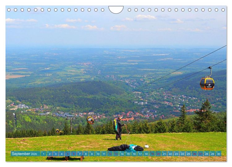 Produktbild: Bad Flinsberg und Umgebung (Wandkalender 2026 DIN A4 quer), CALVENDO Monatskalender