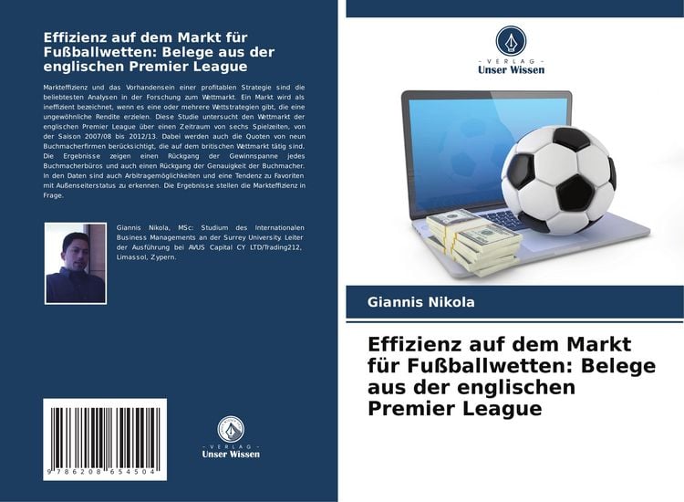 Produktbild: Effizienz auf dem Markt f&uuml;r Fu&szlig;ballwetten: Belege aus der englischen Premier League