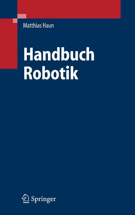 Produktbild: Handbuch Robotik