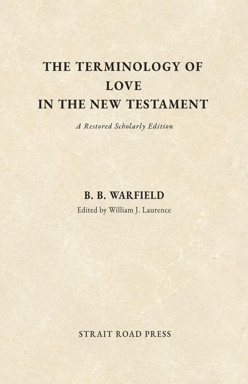 Produktbild: The Terminology of Love in the New Testament