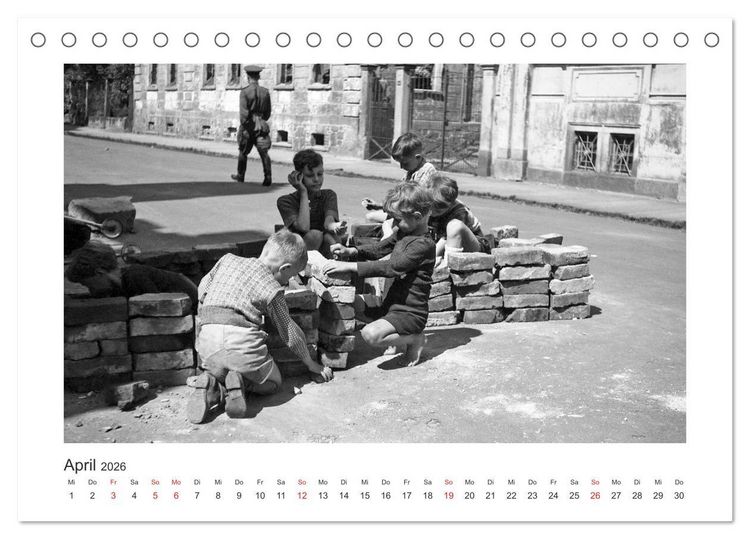Produktbild: Leipzig : Fotografien von Karl Heinz Mai (1920-1964) (Tischkalender 2026 DIN A5 quer), CALVENDO Monatskalender