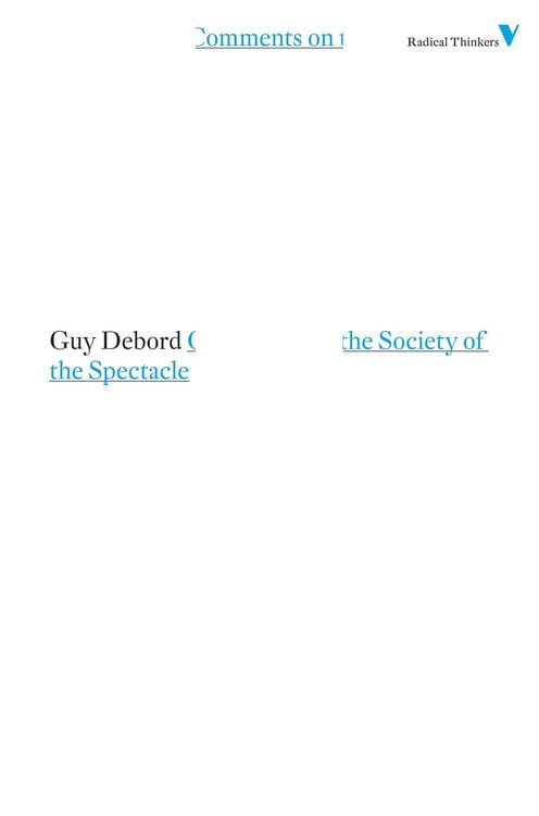 Produktbild: Comments on the Society of the Spectacle