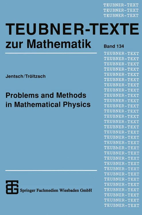 Produktbild: Problems and Methods in Mathematical Physics
