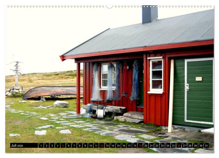 Produktbild: Streifzug durch Norwegens Hardangervidda (hochwertiger Premium Wandkalender 2026 DIN A2 quer), Kunstdruck in Hochglanz