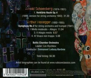 Produktbild: Schoenberg & Honegger