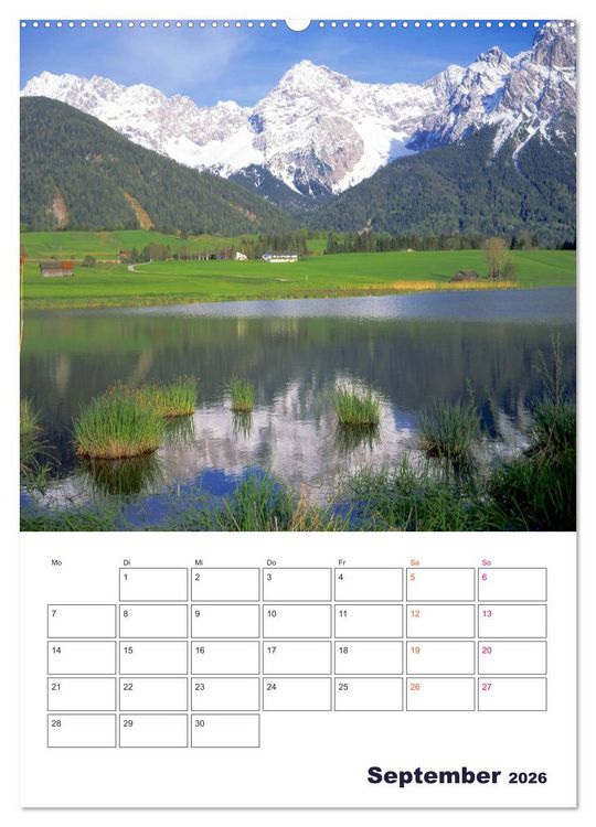 Produktbild: Sch&ouml;nes Land Bayern (hochwertiger Premium Wandkalender 2026 DIN A2 hoch), Kunstdruck in Hochglanz