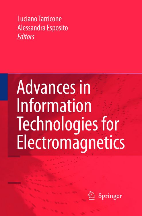 Produktbild: Advances in Information Technologies for Electromagnetics
