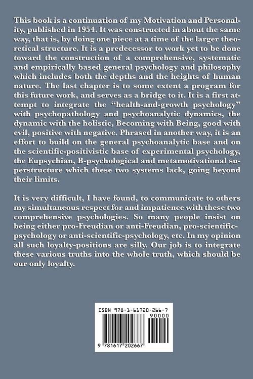 Produktbild: Toward a Psychology of Being - A Classic Exploration of Self-Actualization, Human Potential, and Personal Growth