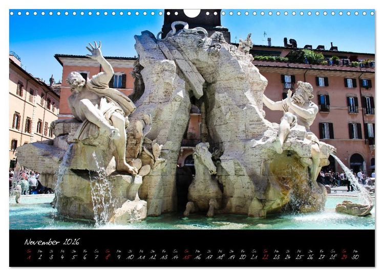 Produktbild: Rom (Wandkalender 2026 DIN A3 quer), CALVENDO Monatskalender