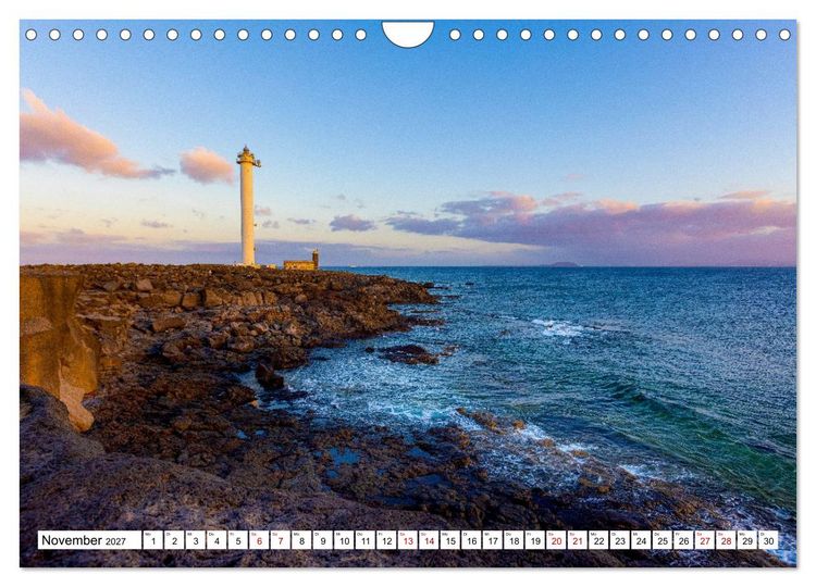 Produktbild: Lanzarote - Zwischen Asche und Atlantik (Wandkalender 2027 DIN A4 quer), CALVENDO Monatskalender