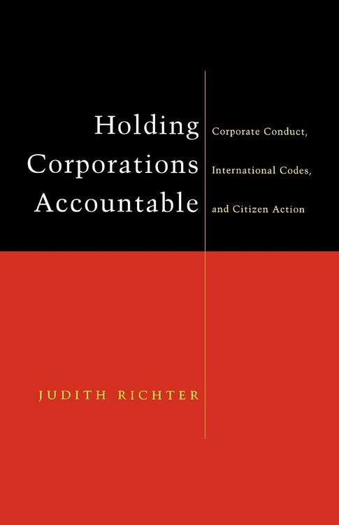 Produktbild: Holding Corporations Accountable