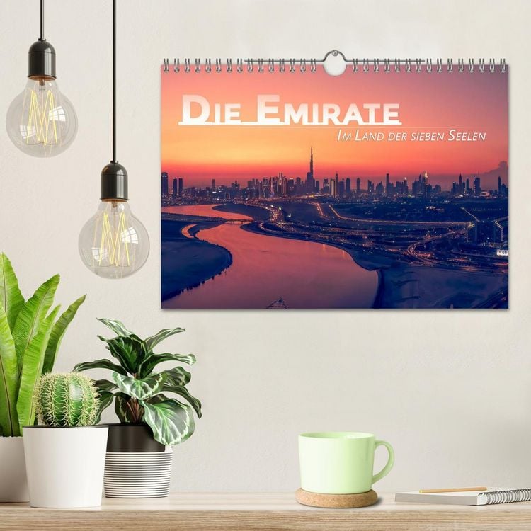 Produktbild: Die Emirate - Im Land der sieben Seelen (Wandkalender 2026 DIN A4 quer), CALVENDO Monatskalender
