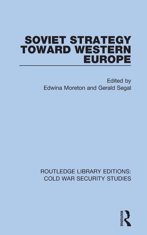 Produktbild: Soviet Strategy Toward Western Europe