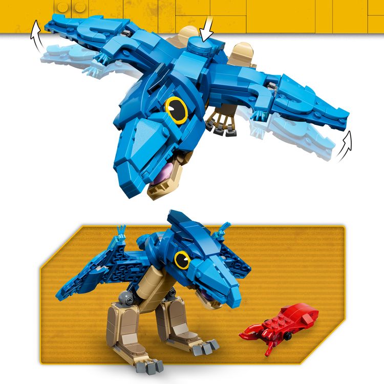 Produktbild: LEGO Jurassic World 77977 Baby-Dinosaurier: Pteranodon, Bauspielzeug f&uuml;r Kinder ab 7 Jahren