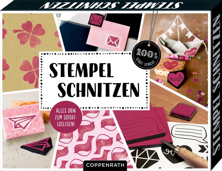 Produktbild: Stempel schnitzen - 100% selbst gemacht